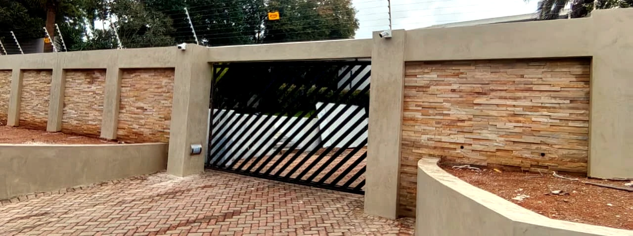 Electric fence installation