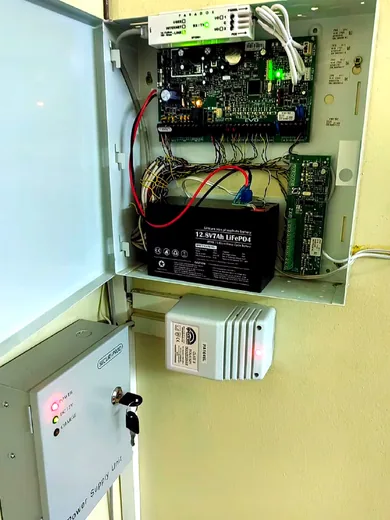 Power supply wiring opened